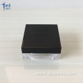 High Quality Black Square Jar with Customer Logo